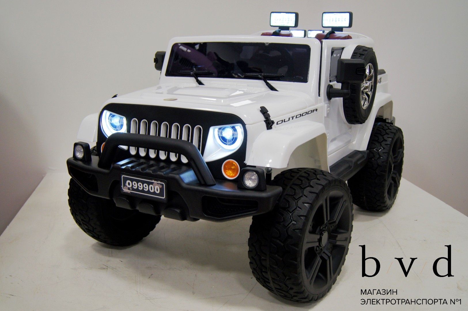 Детский электромобиль JEEP WRANGLER 4*4