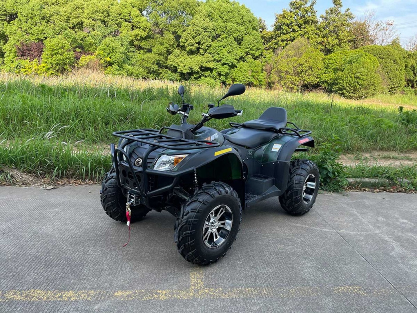 Электроквадроцикл GreenCamel Сахара А14К 4x4 Monster (14kW 90 км/ч) блокировка