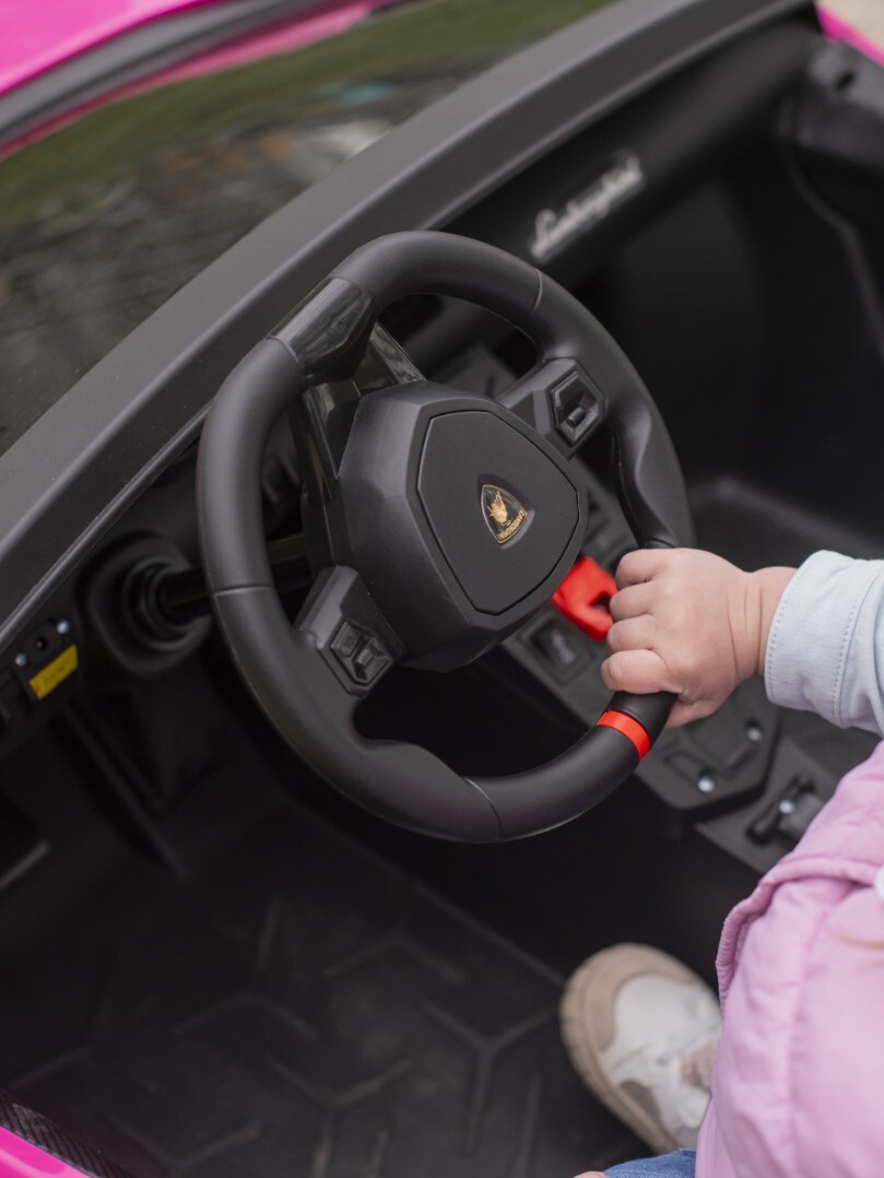 Детский электромобиль LAMBORGHINI AVENTADOR SV M777MM — изображение 7