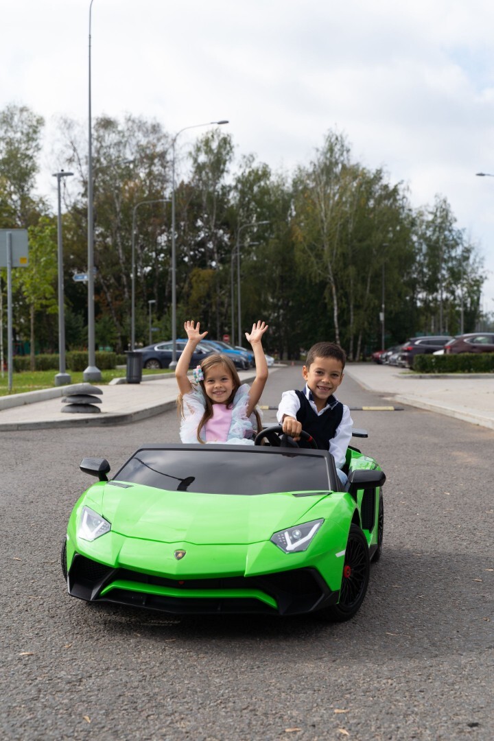 Детский электромобиль LAMBORGHINI AVENTADOR SV M777MM — изображение 14