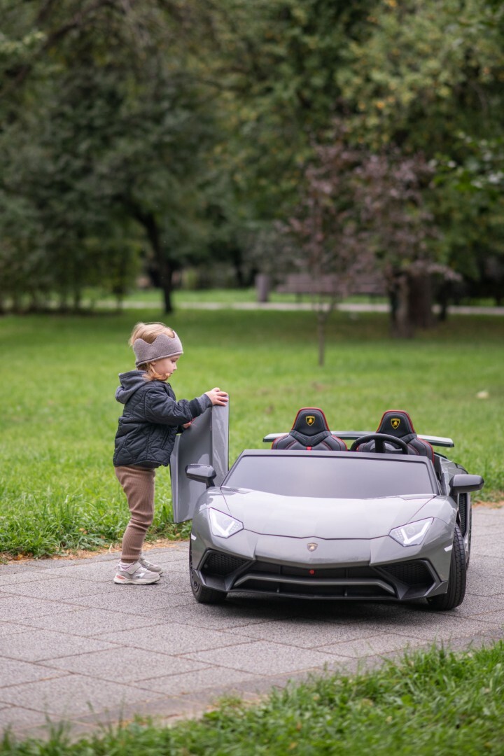 Детский электромобиль LAMBORGHINI AVENTADOR SV M777MM — изображение 12