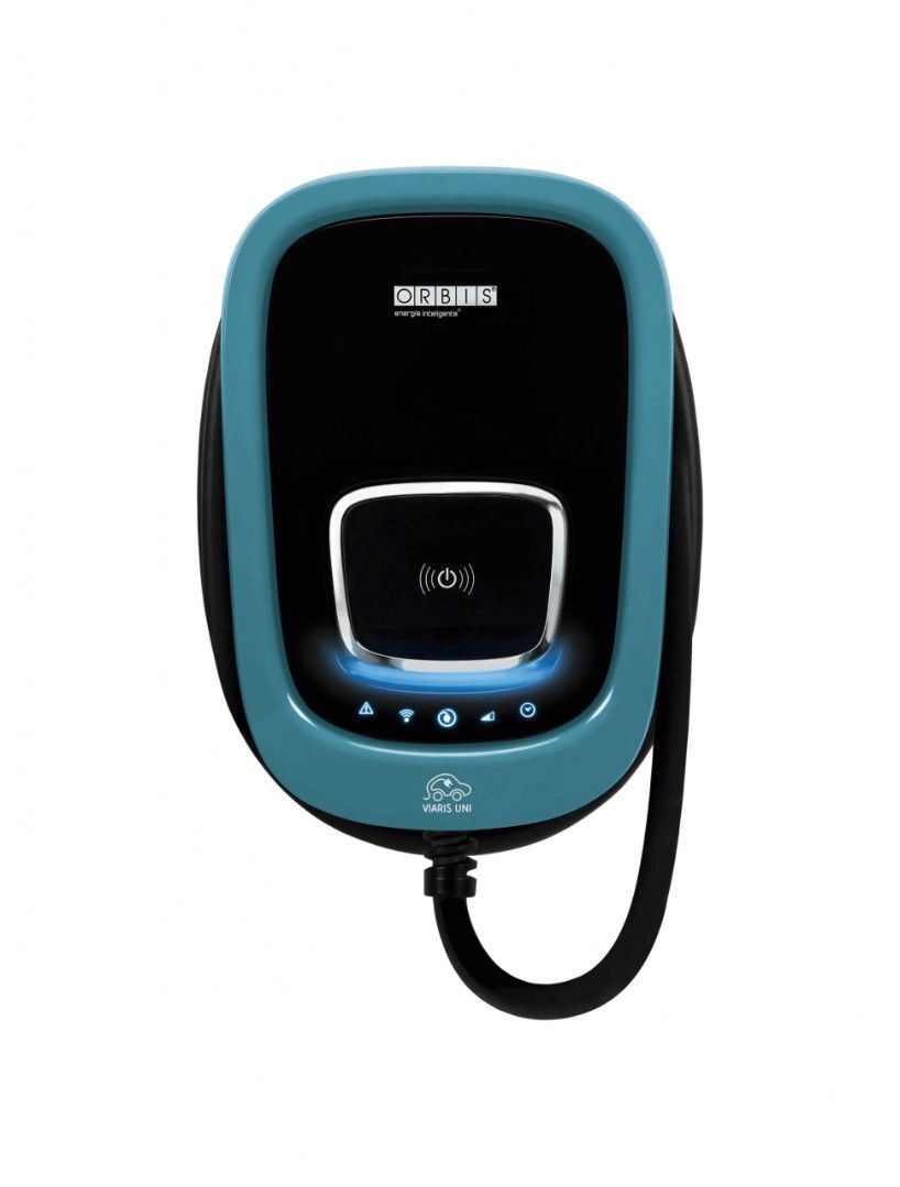 Зарядная станция Orbis VIARIS UNI 230V однофазная 7,4 кВт с кабелем T1 5 м