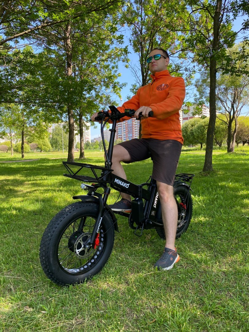 Электровелосипед Minako F10 Dual