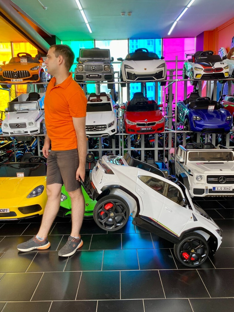 Детский электромобиль Lamborghini Urus E777EE — изображение 10