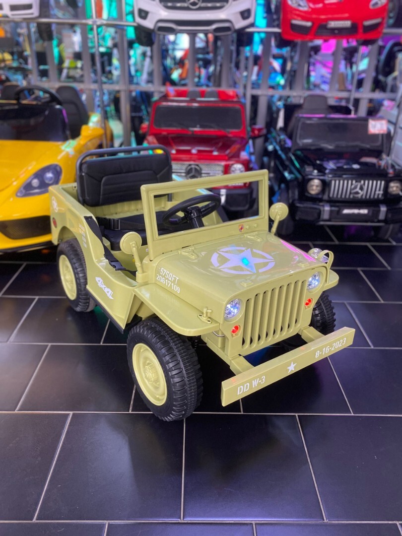 Детский электромобиль Jeep Willys 4x4 mini