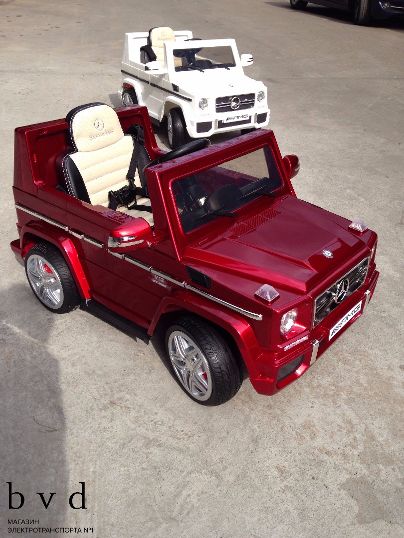 Детский электромобиль Mercedes G65 — изображение 18