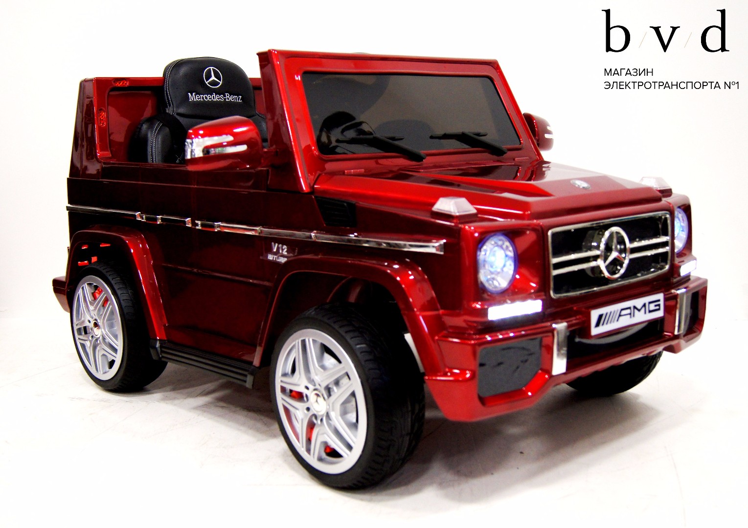 Детский электромобиль Mercedes G65 — изображение 11
