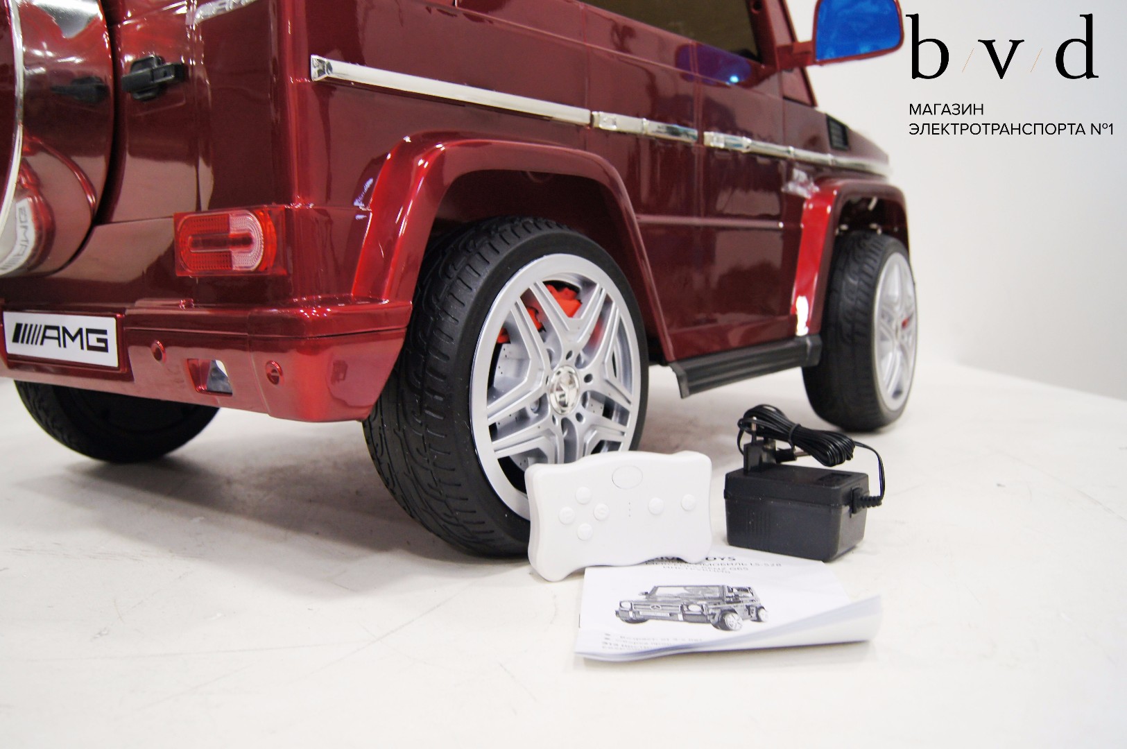 Детский электромобиль Mercedes G65 — изображение 27