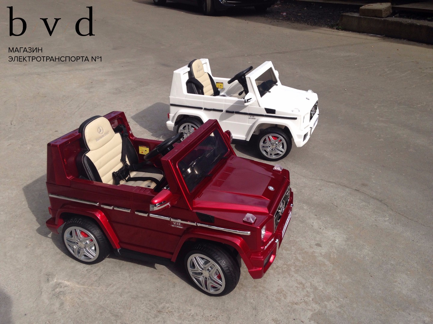 Детский электромобиль Mercedes G65 — изображение 17