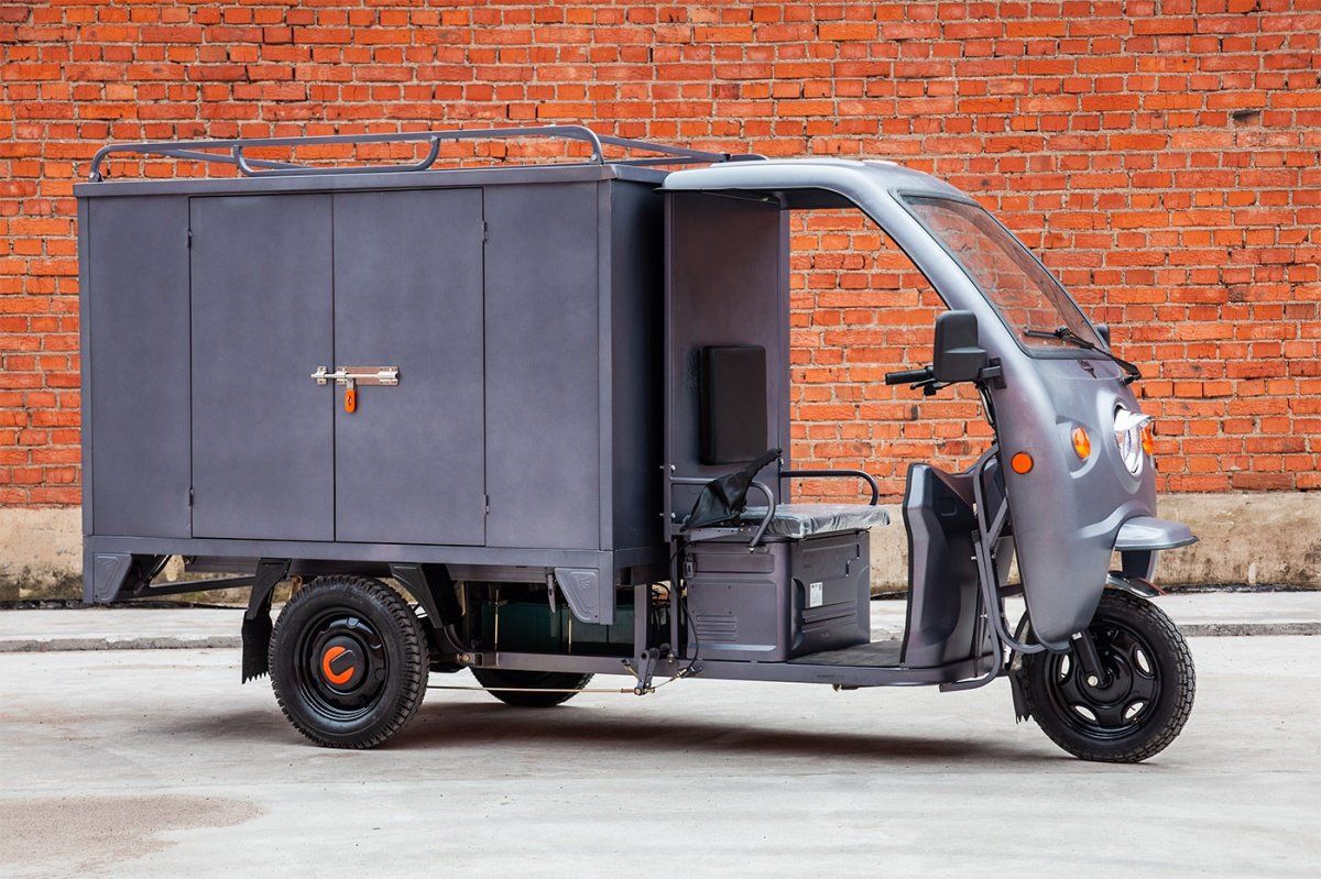 Грузовой электрический трицикл Rutrike КАРГО 1800 60V1000W
