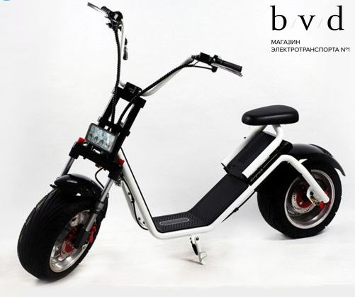 Электроскутер EL-Sport New Design Citycoco 1000W 60V/12Ah — изображение 18