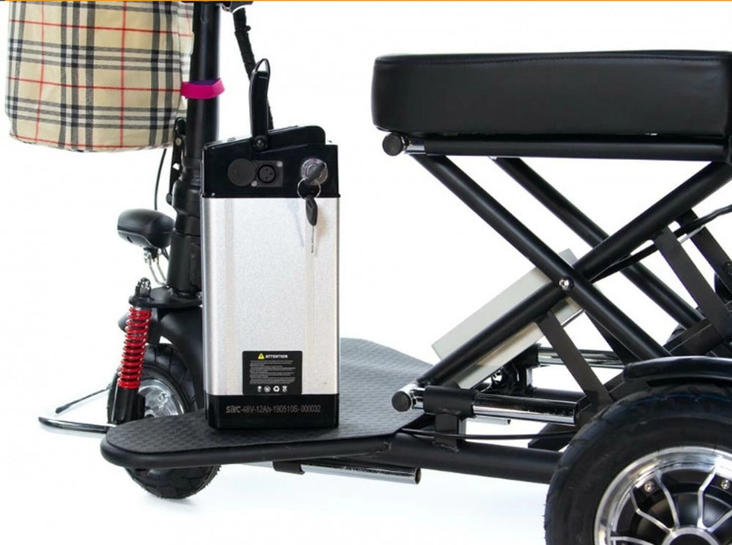 Трехколесный электроскутер (трицкл) складной OxyVolt HandyTrike vol.3 — изображение 5