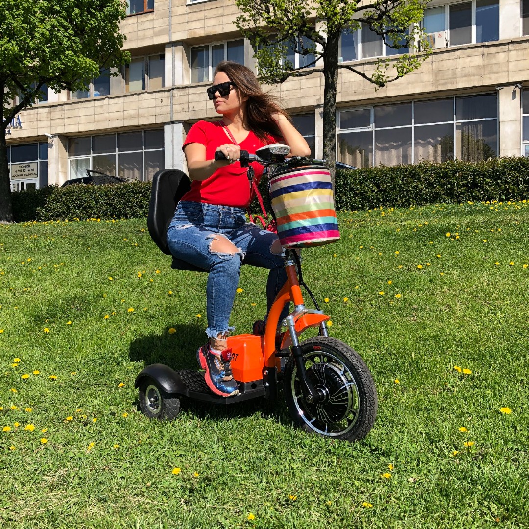 Трехколесный электросамокат EL-Sport Zappy Update 500W 48V/12Ah