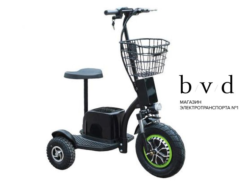 Трехколесный электросамокат EL-Sport Zappy 500W 48V/12Ah — изображение 7
