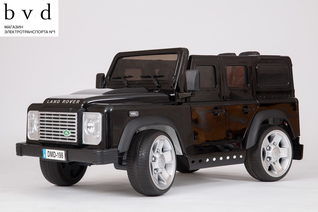 Детский электромобиль Land Rover Defender — изображение 3