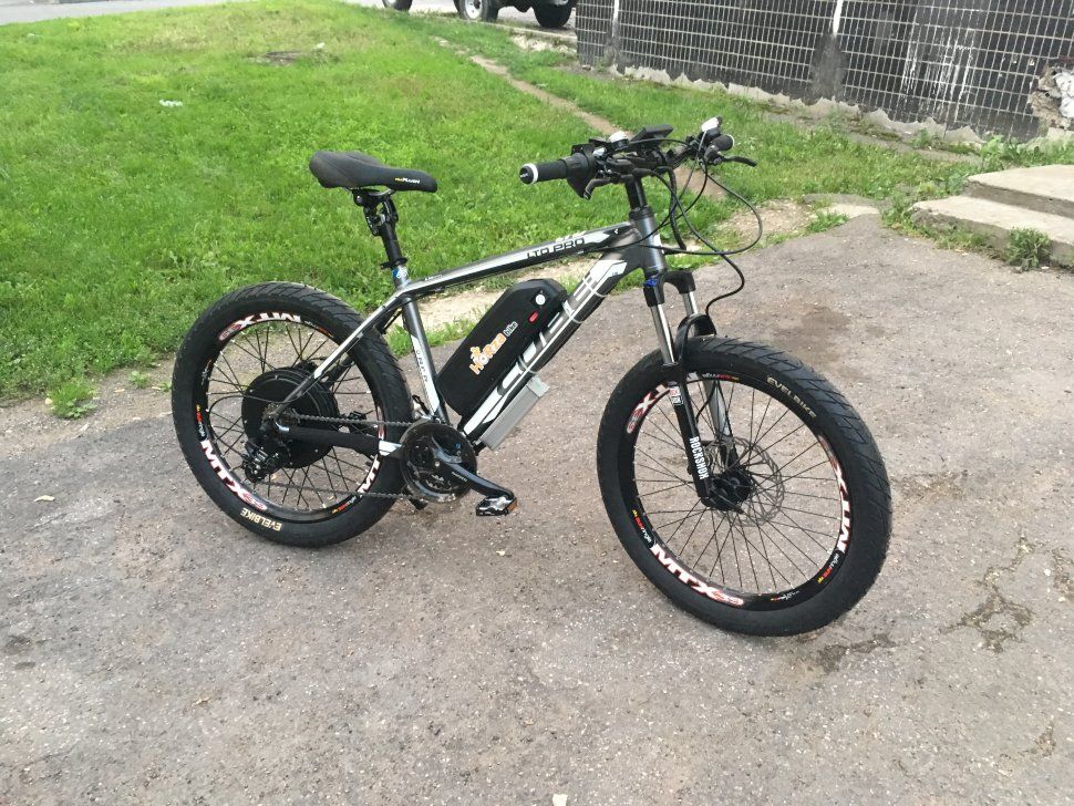 Электровелосипед Horza Cube Sport v1m1 2000W — изображение 3