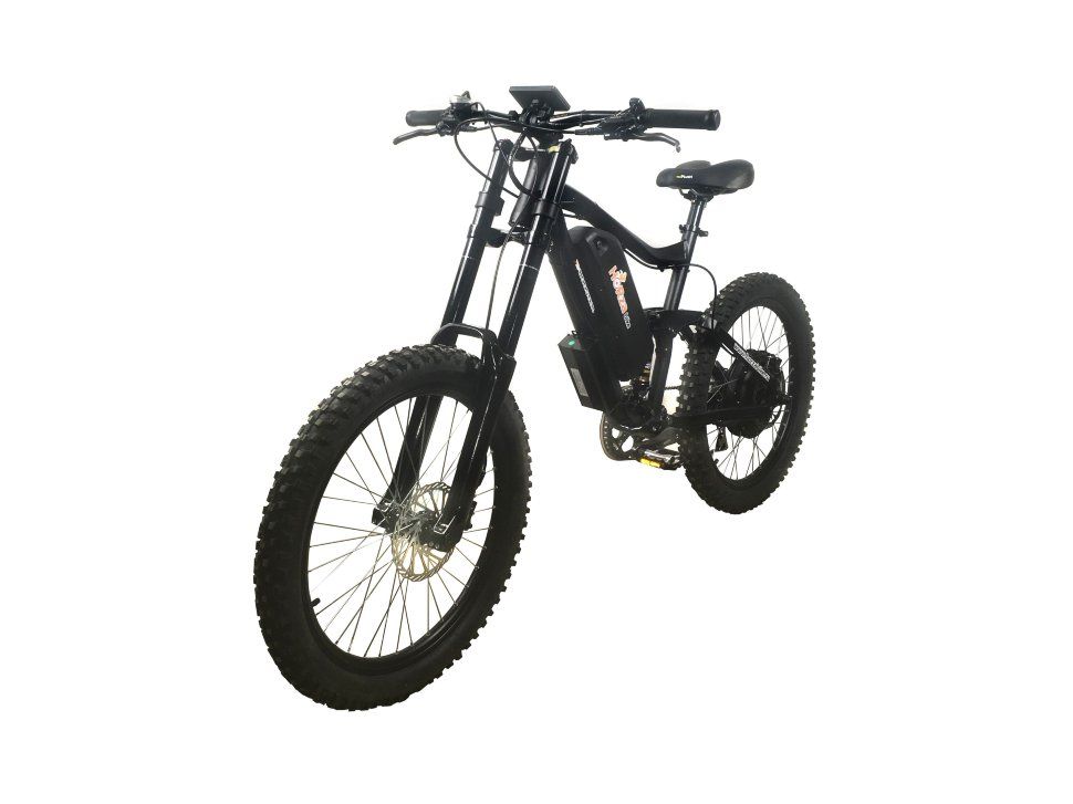 Электровелосипед Horza Black Phantom (16Ah, дисковые гидравлические тормоза)