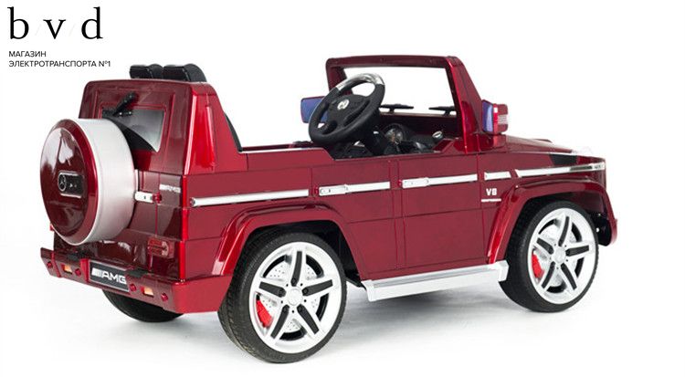 Детский электромобиль Mercedes Benz G55 — изображение 17