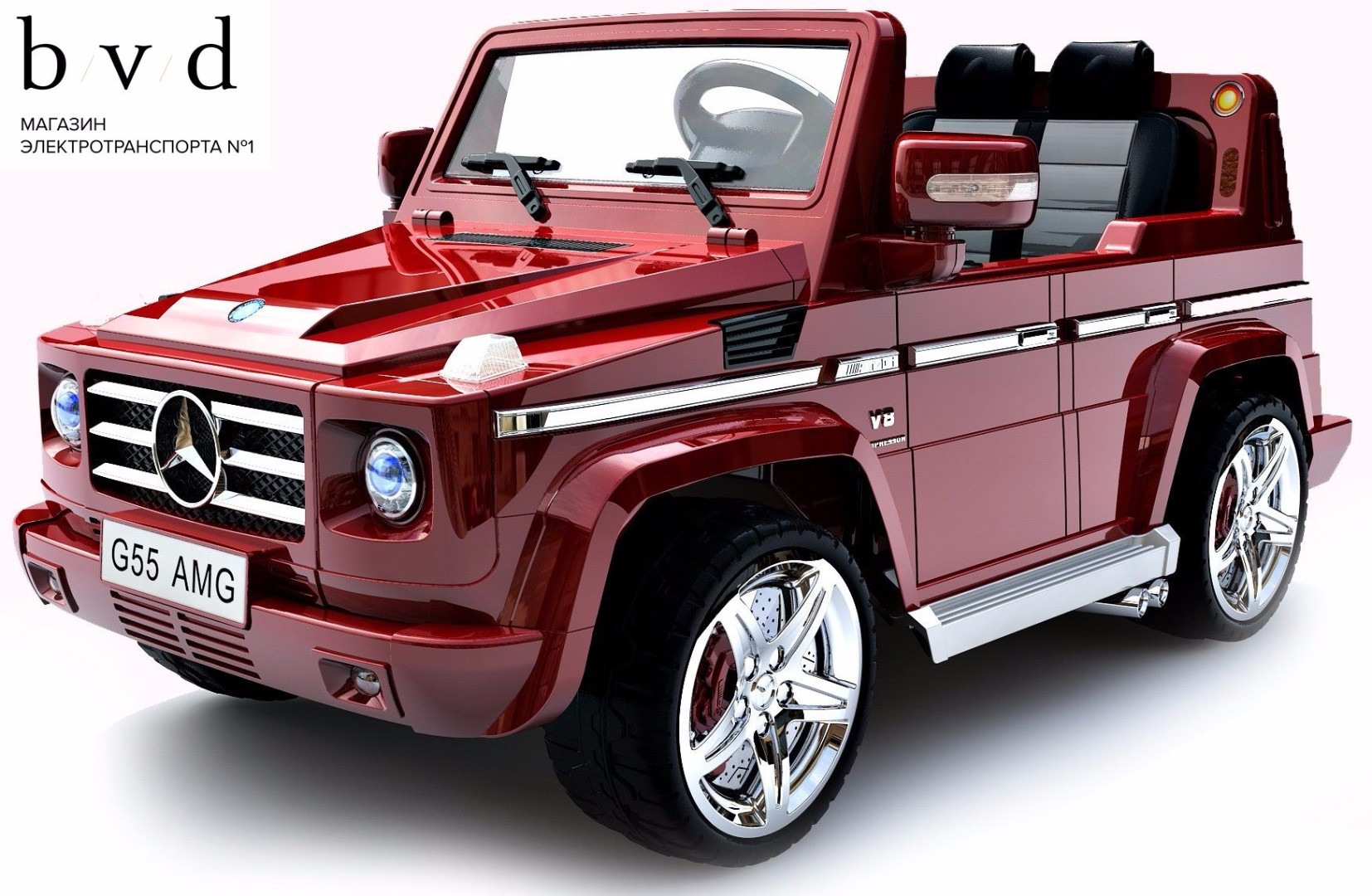 Детский электромобиль Mercedes Benz G55 — изображение 4