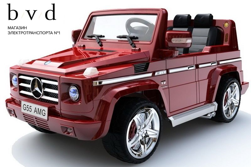 Детский электромобиль Mercedes Benz G55 — изображение 20