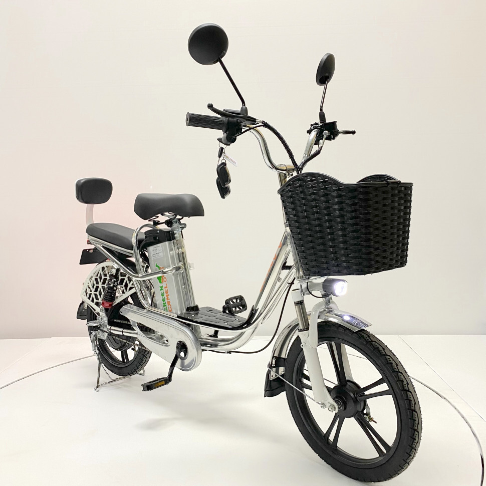 Электровелосипед GreenCamel Транк 18 V8 PRO (R18 250W 60v20Ah) алюминий, DD, гидравлика, 2х подвес