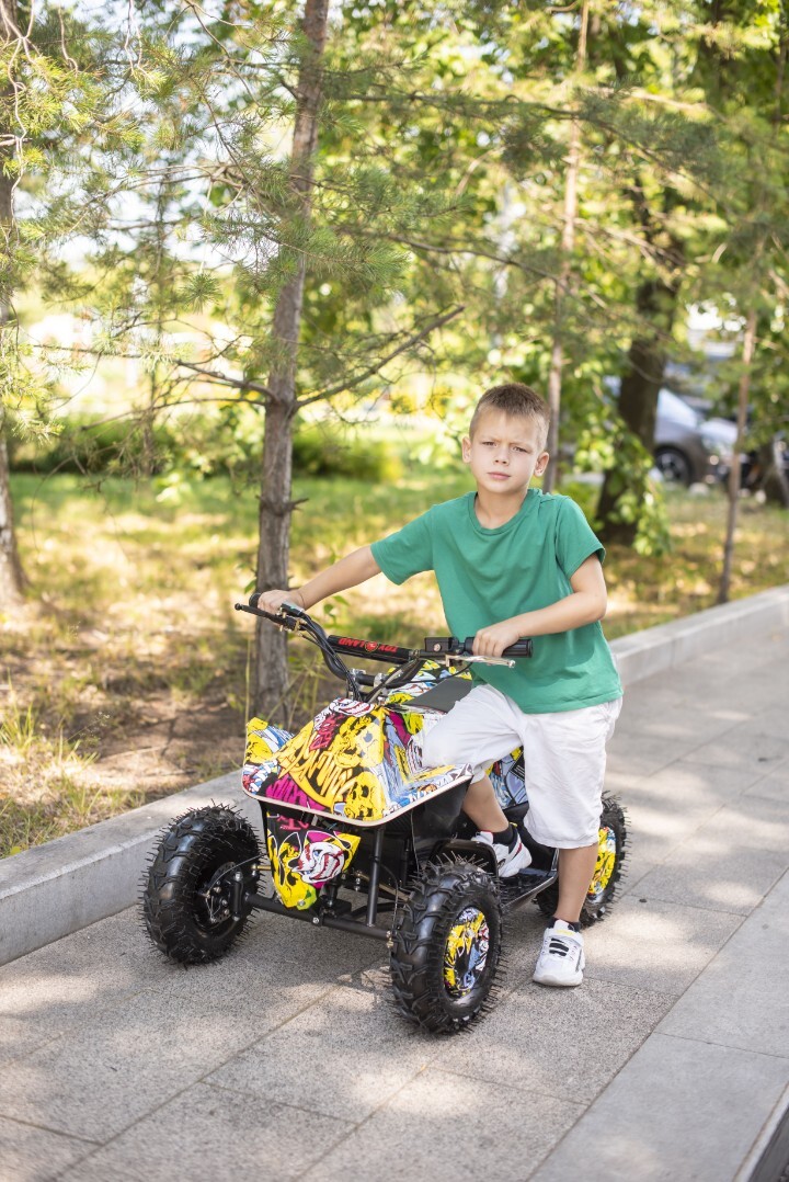Электроквадроцикл детский Киберквад