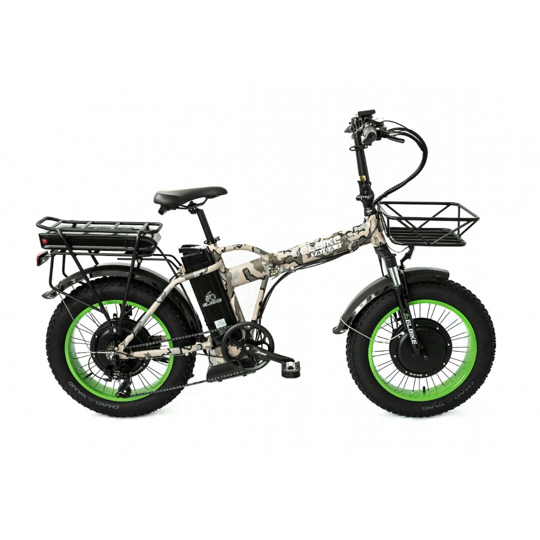Электровелосипед ELBIKE TAIGA 3 Twix 2000 cam