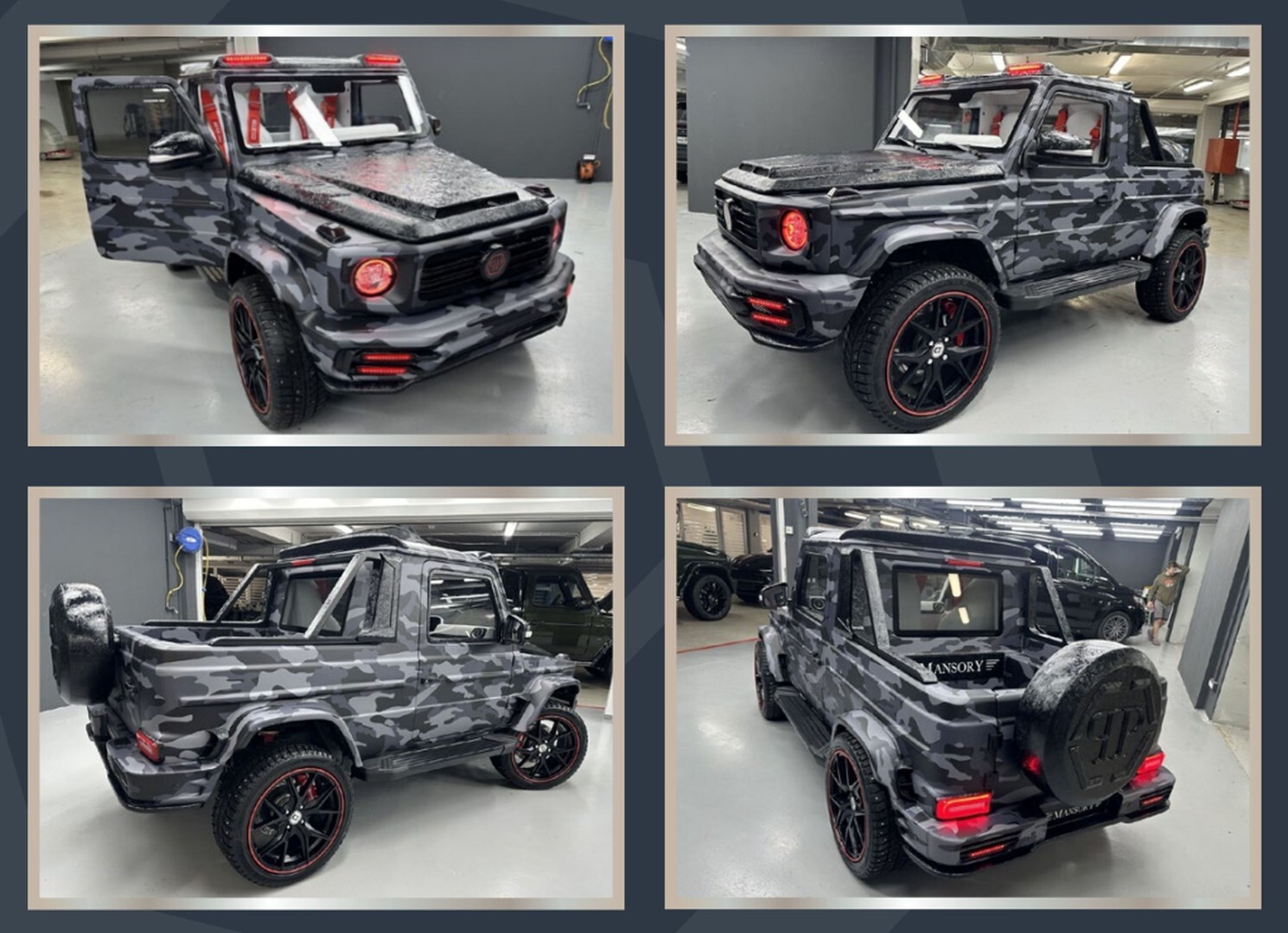 Детский электромобиль G WAGEN P900 ROCKET (MANSORY & PHILIPP PLEIN EDITION) — изображение 3