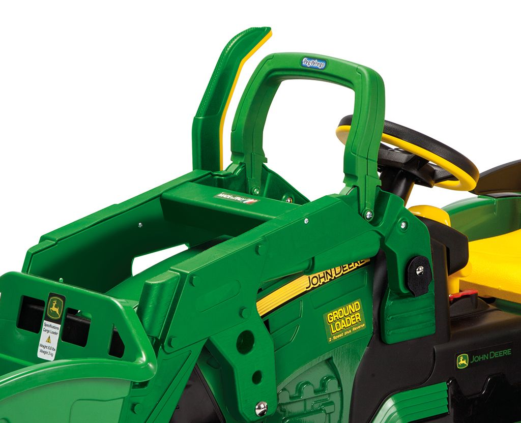 Детский электромобиль John Deere Ground Loader New — изображение 6