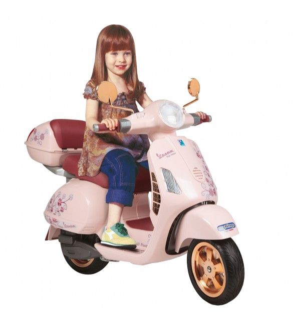 Детский электромотоцикл Vespa Mon Amour
