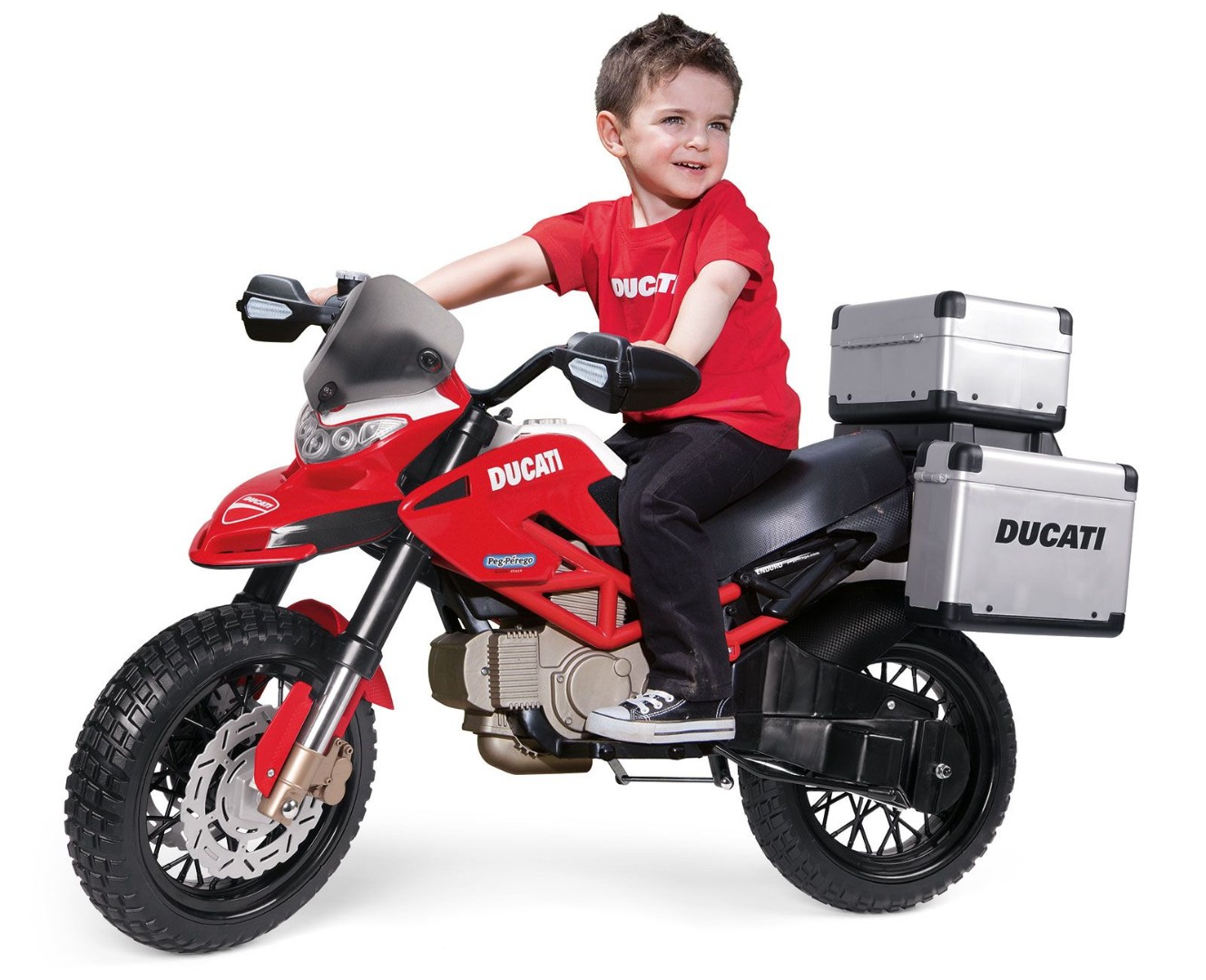 Детский электромотоцикл Ducati Hypermotard EVO