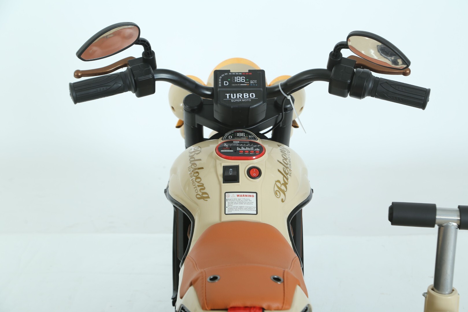 Детский электромотоцикл Harley-Davidson с люлькой 9912 — изображение 13