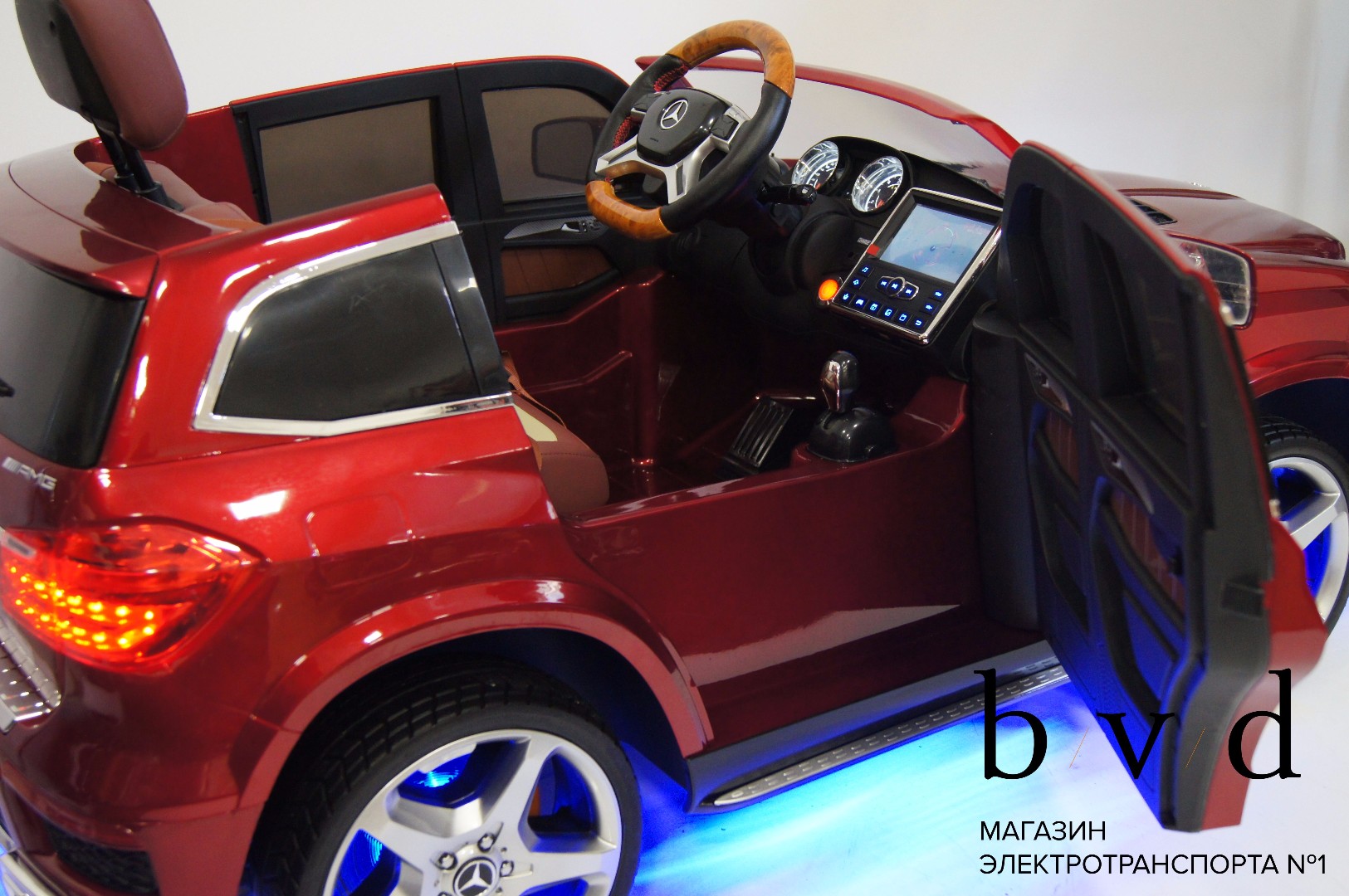 Детский электромобиль Mercedes Benz GL63 A999AA — изображение 20
