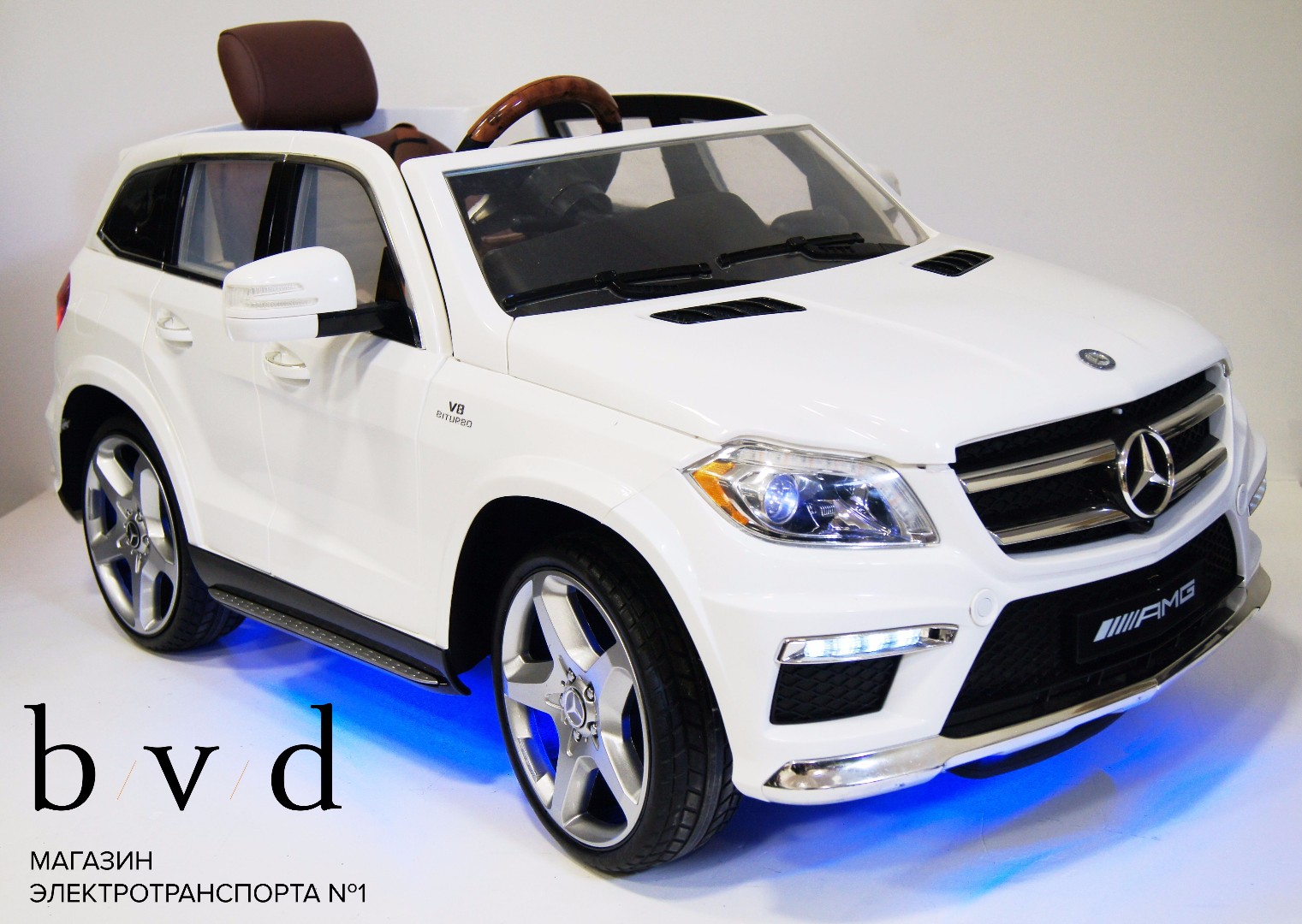 Детский электромобиль Mercedes Benz GL63 A999AA — изображение 3