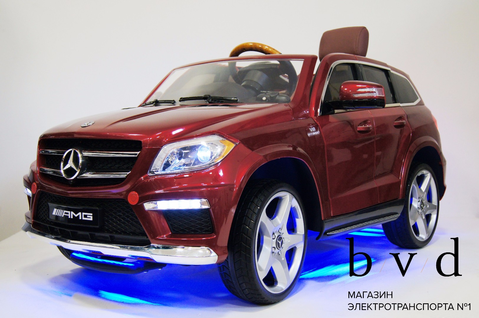 Детский электромобиль Mercedes Benz GL63 A999AA — изображение 25