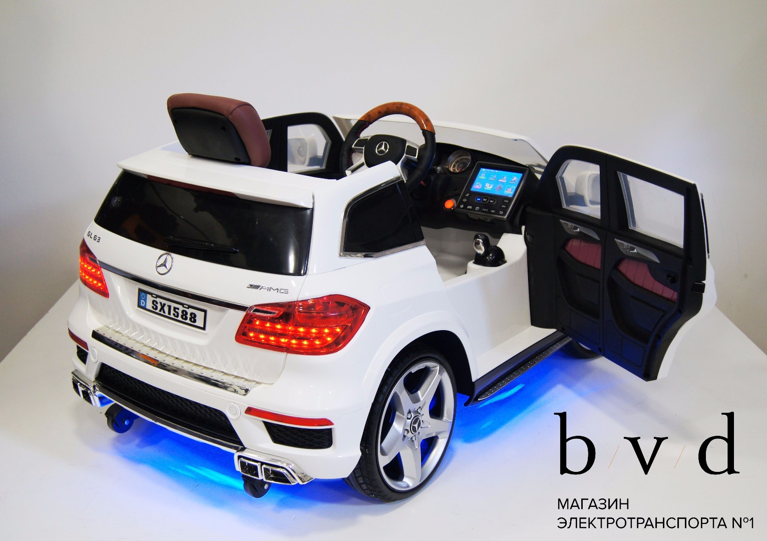 Детский электромобиль Mercedes Benz GL63 A999AA — изображение 4