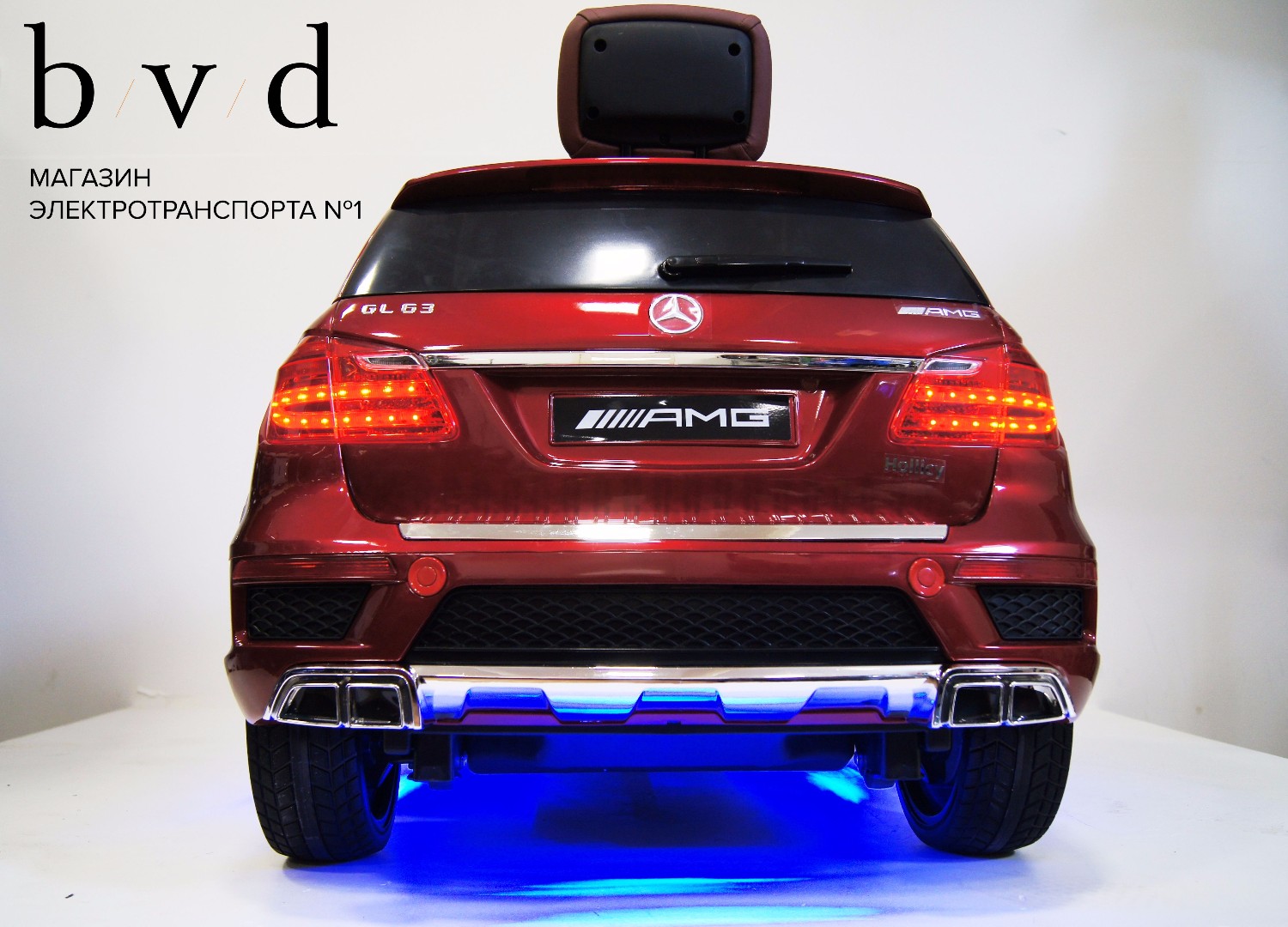 Детский электромобиль Mercedes Benz GL63 A999AA — изображение 14