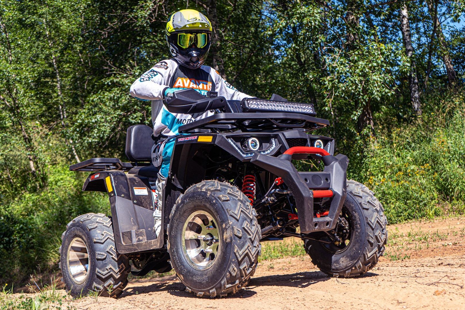 Бензиновый квадроцикл Avantis Hunter 200 NEW BIG Basic (баланс. вал)
