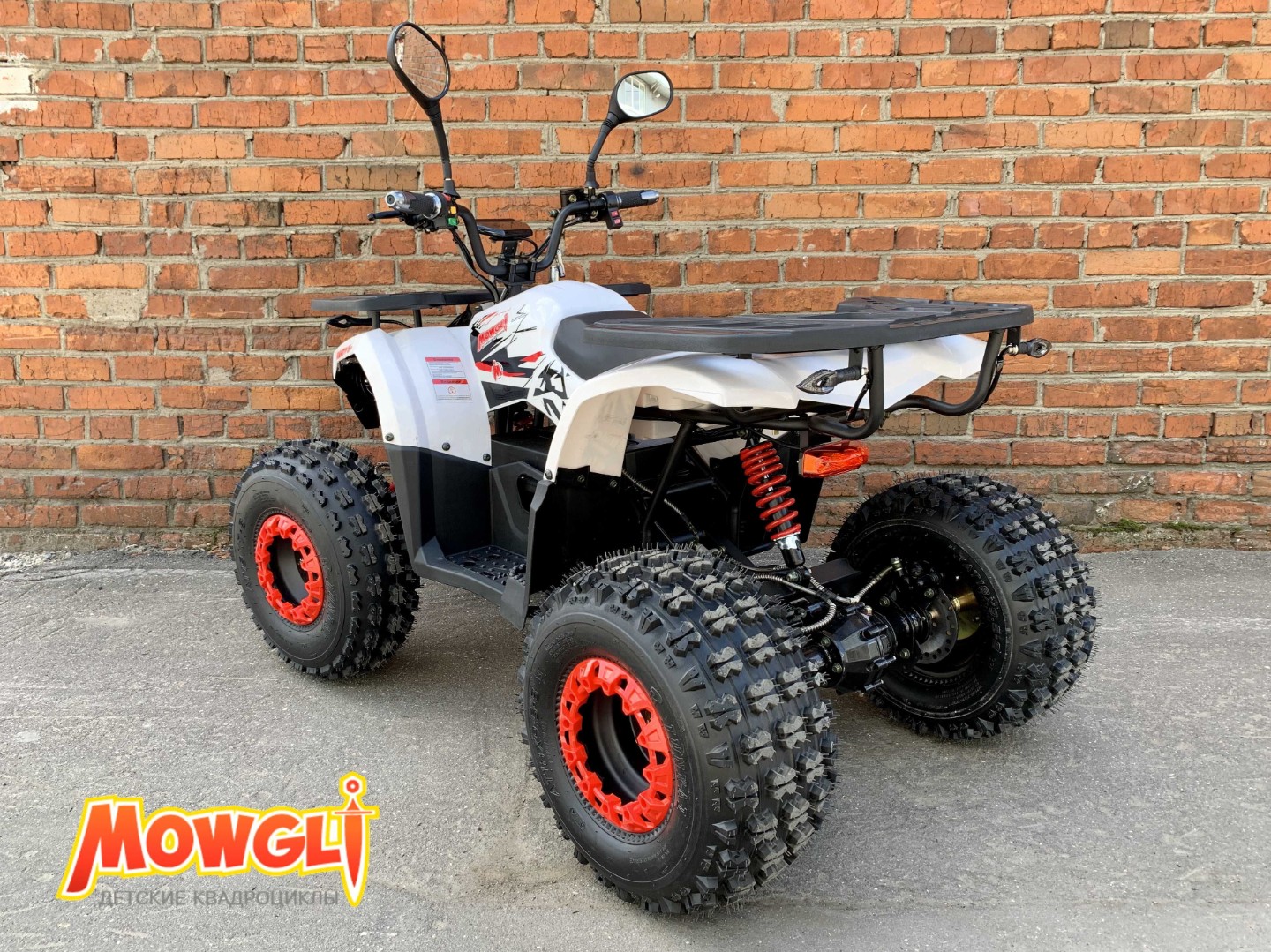 Электроквадроцикл детский MOWGLI E-HARDY 8+ 1000W — изображение 7