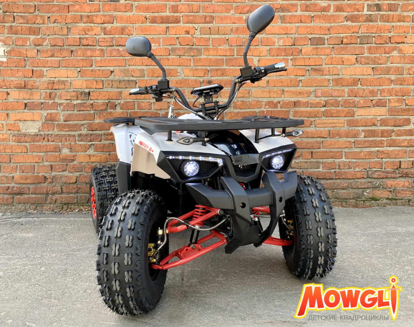 Электроквадроцикл детский MOWGLI E-HARDY 8+ 1000W