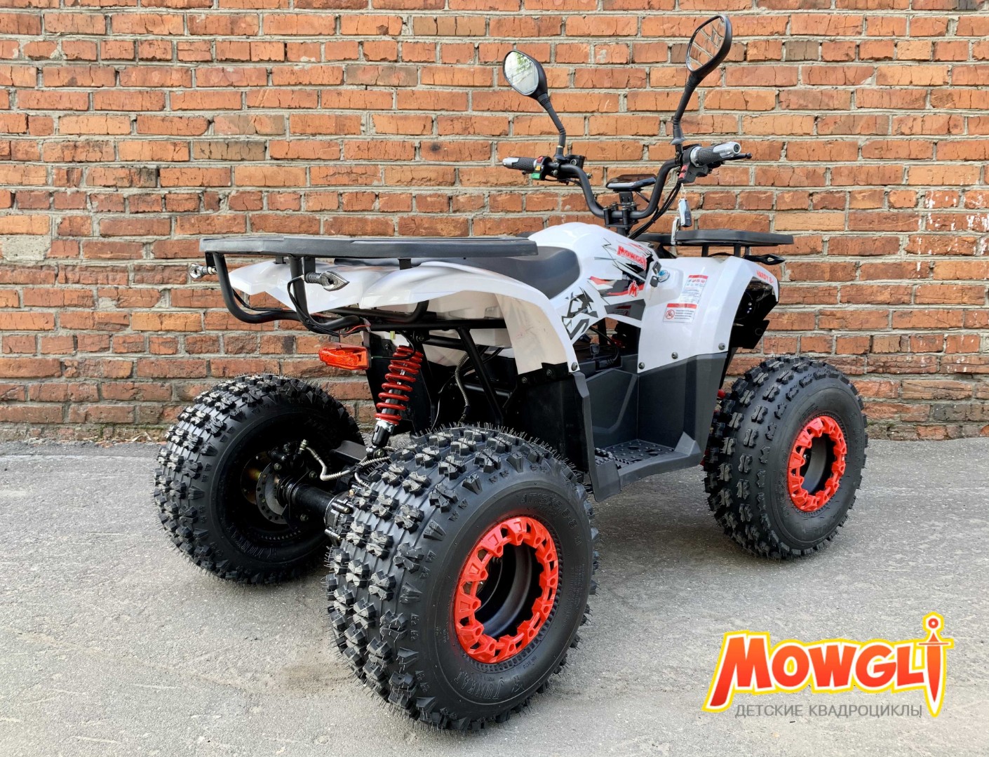 Электроквадроцикл детский MOWGLI E-HARDY 8+ 1000W — изображение 5