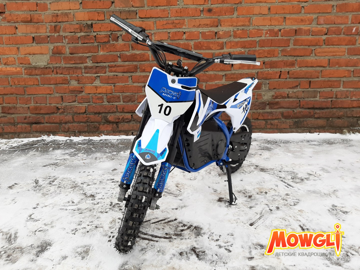 Электромотоцикл питбайк MOWGLI MINI-E 10/10 350W