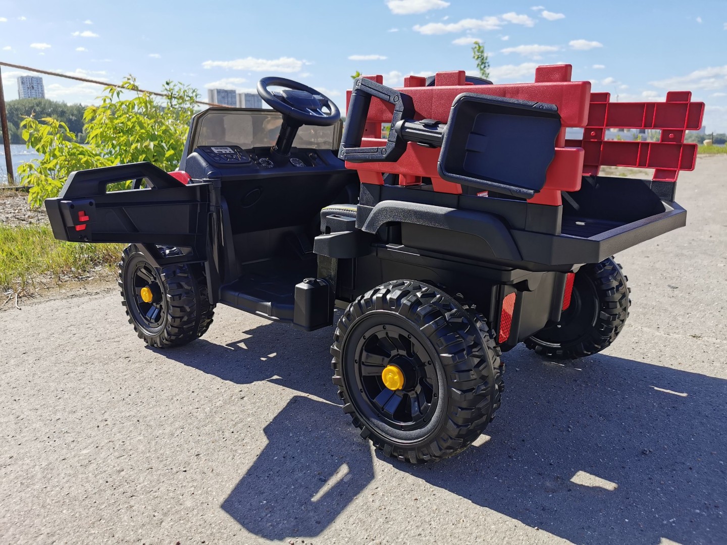 Детский электромобиль грузовик с кузовом TR 999 BDM 0926 — изображение 6
