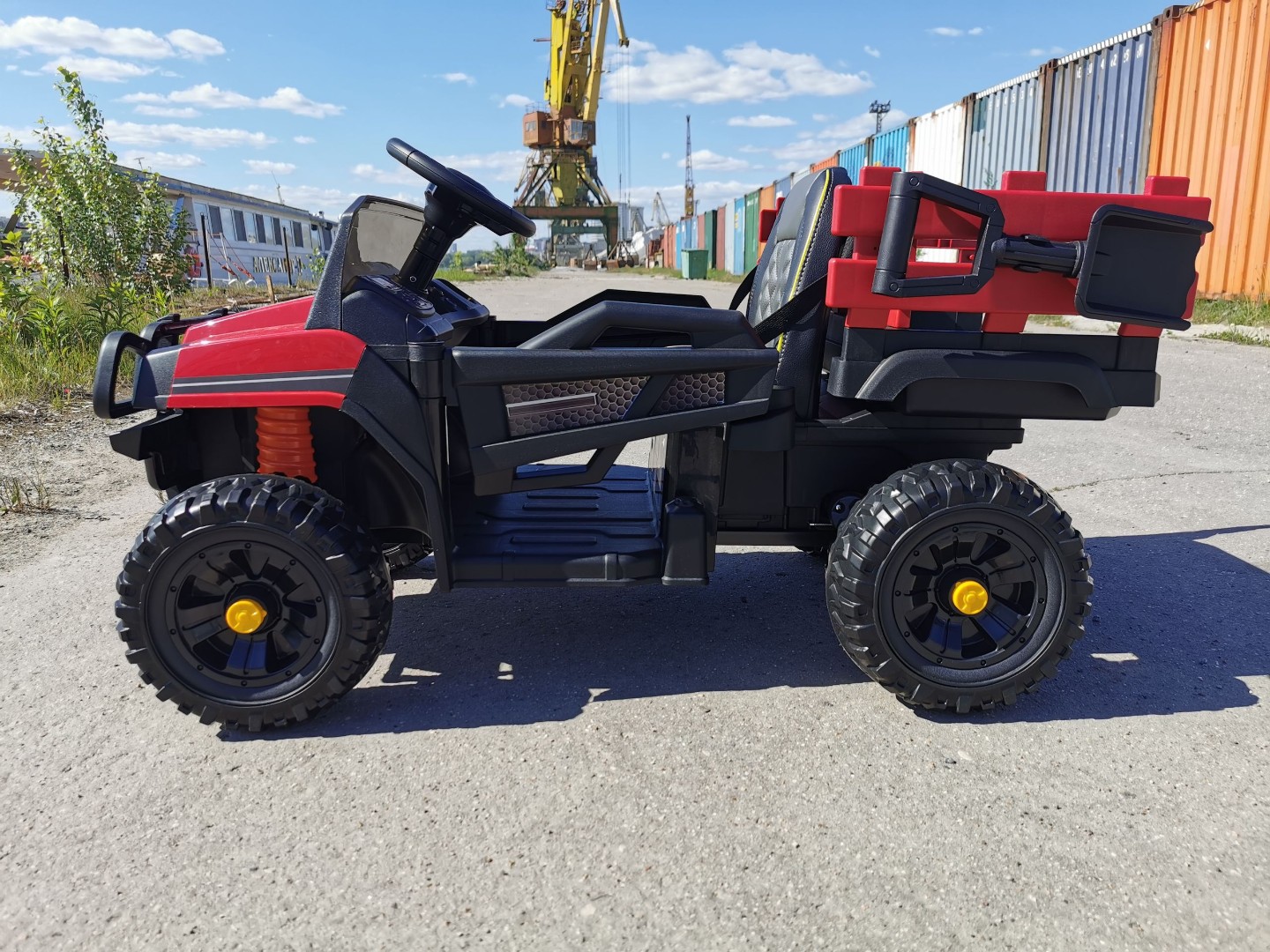 Детский электромобиль грузовик с кузовом TR 999 BDM 0926 — изображение 8