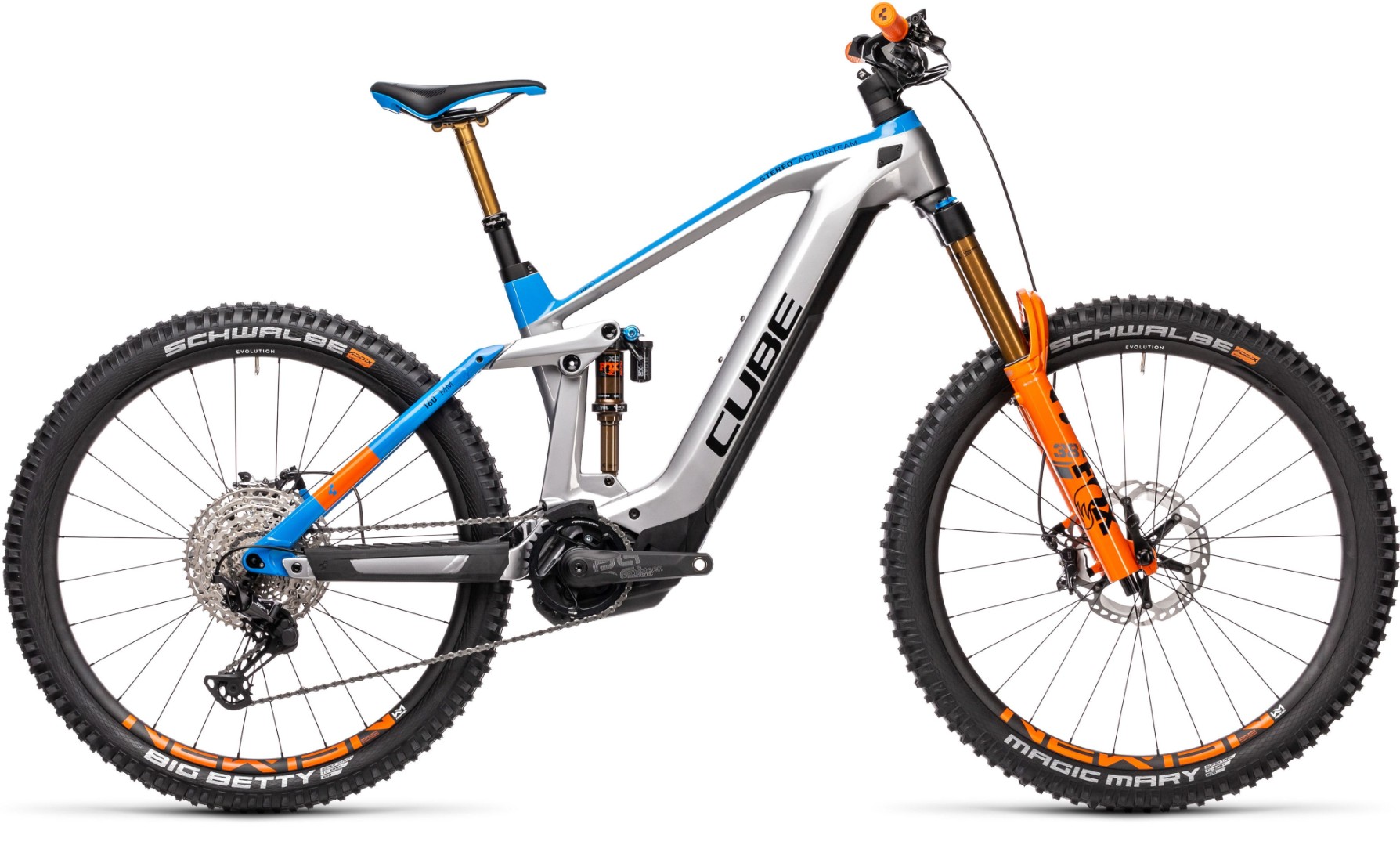 Электровелосипед CUBE 21 Stereo Hybrid 160 HPC Actionteam 625 27.5 Kiox