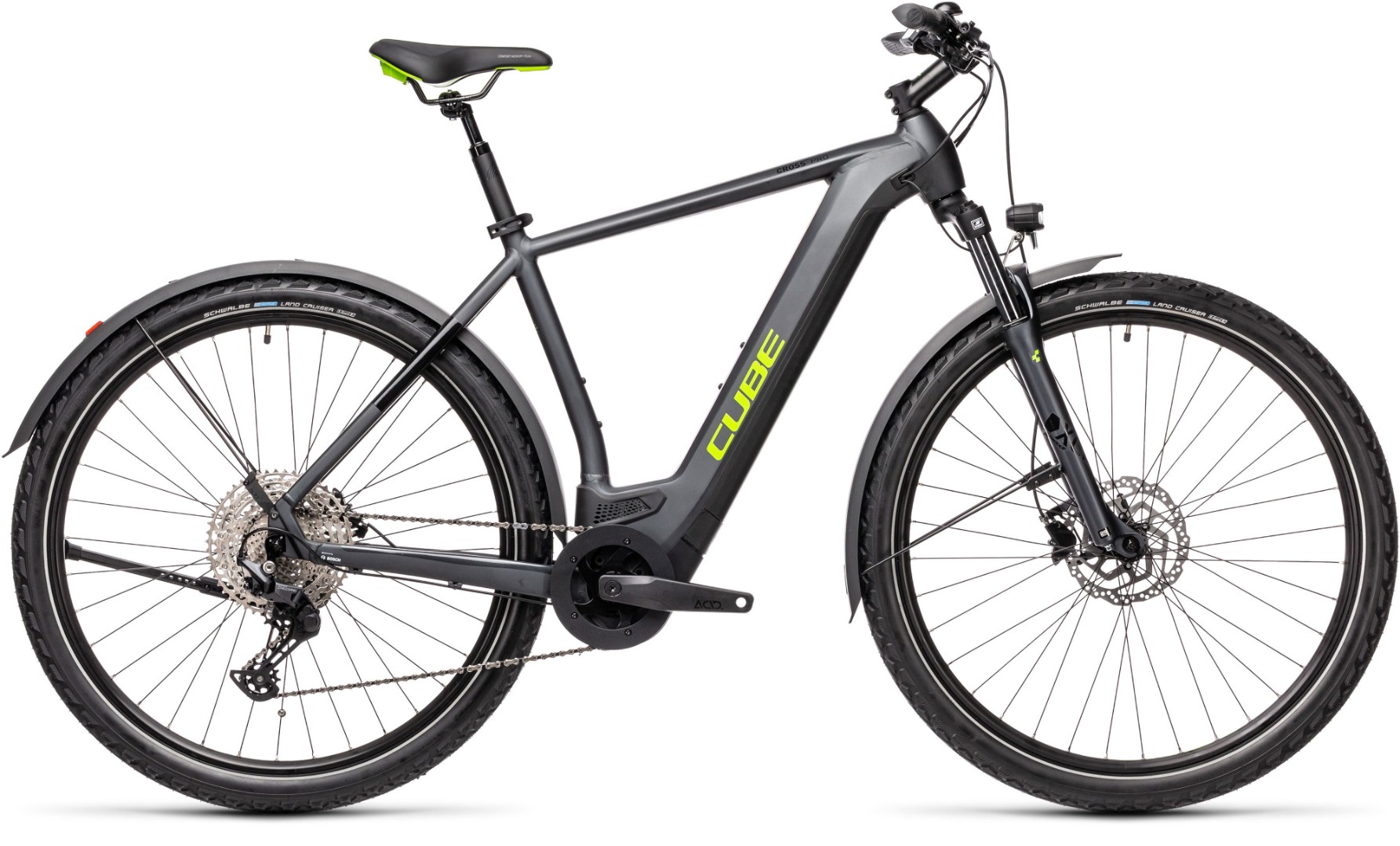 Электровелосипед CUBE 21 Cross Hybrid Pro 625 Allroad