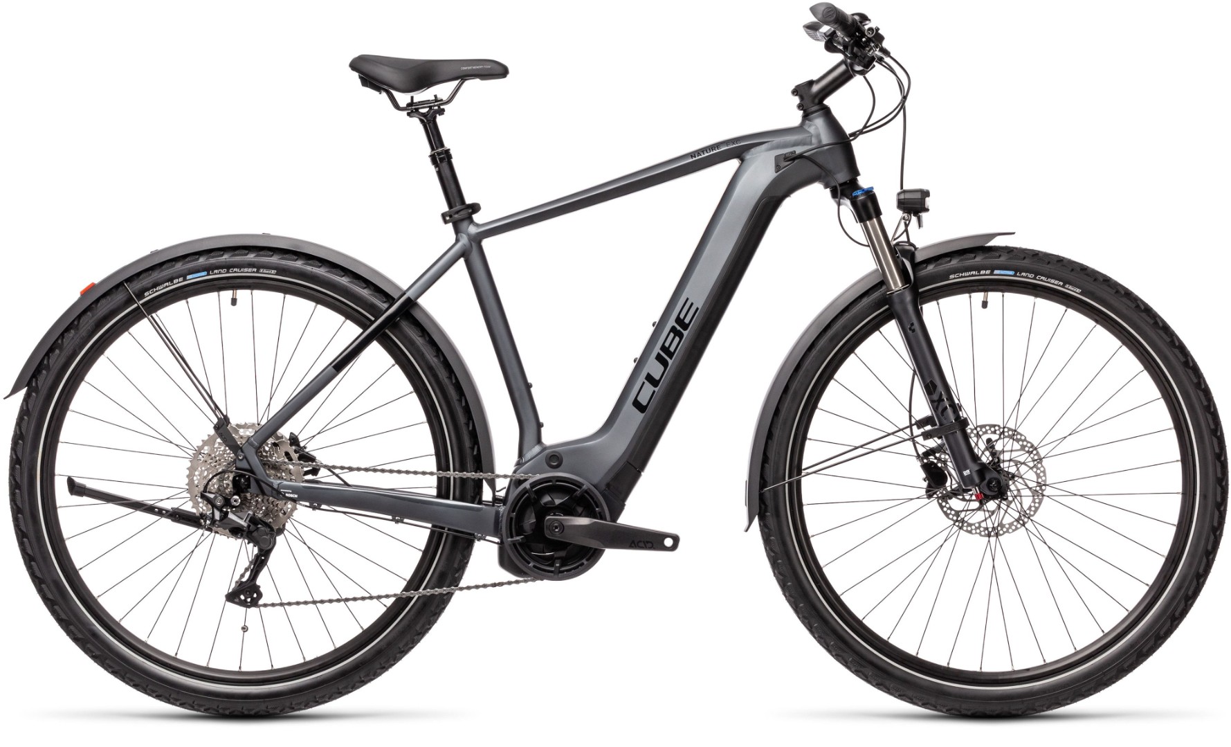 Электровелосипед CUBE 21 Nature Hybrid EXC 625 Allroad