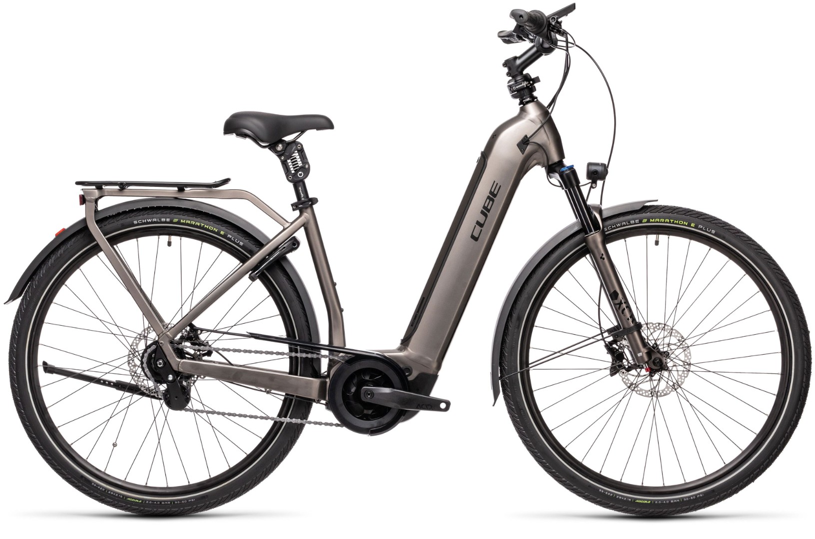 Электровелосипед CUBE 21 Town Hybrid SL 500