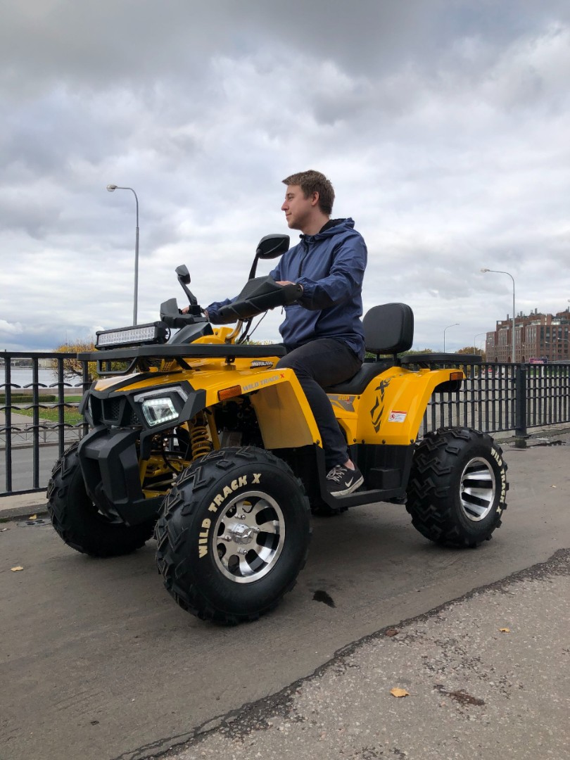 Бензиновый квадроцикл ATV 200 WILD TRACK X PRO (Баланс вал) (2021)