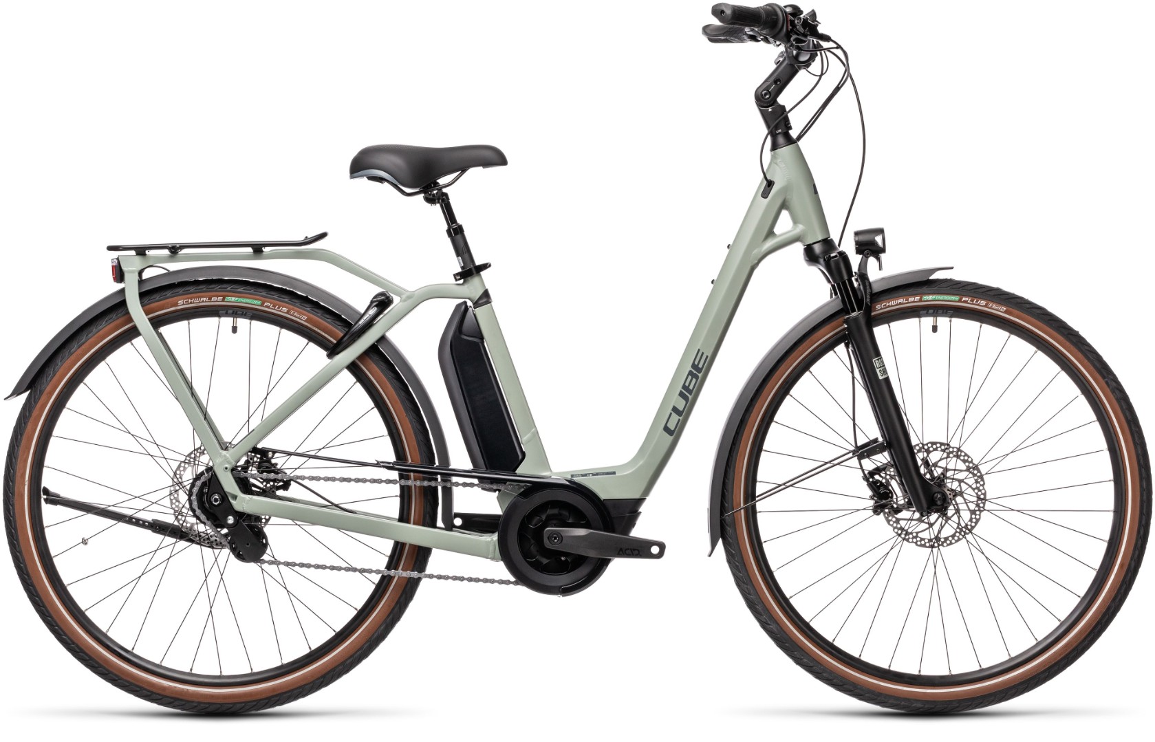 Электровелосипед CUBE 21 Town Hybrid EXC 500